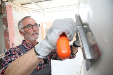 Üst düzey sıvacı çalışma