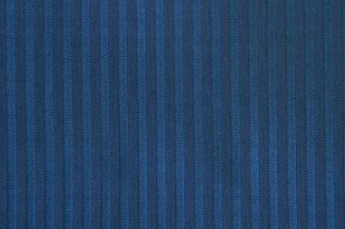 Klasik mavi çizgili kumaş. Kumaş dokusu, tasarım için soyut arkaplan.