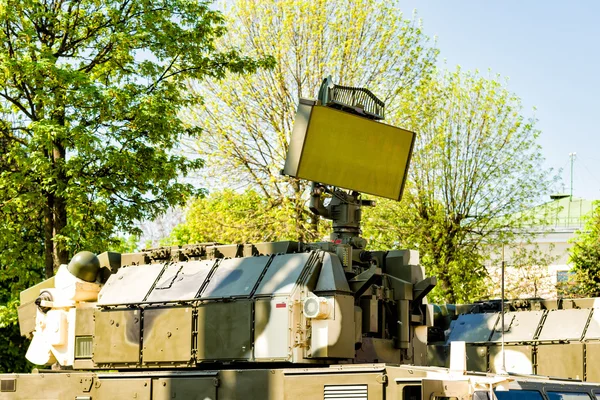 Air defense radars of military mobile antiaircraft systems, mode