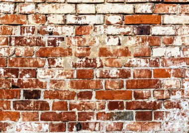 Eski kırmızı tuğla arka plan.