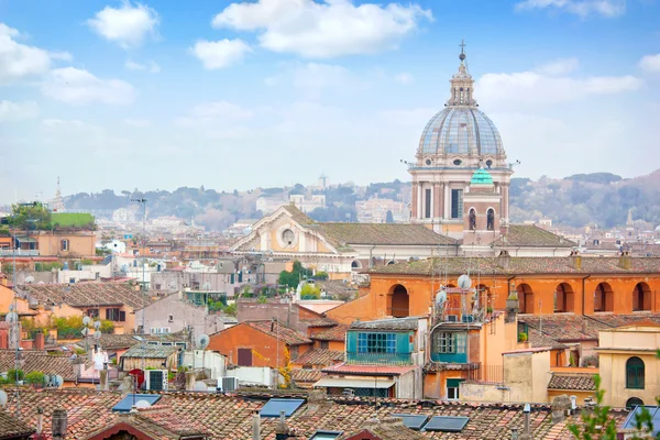 Рим панорамний вид з Viale делла Трініта-деї-Монті. — стокове фото