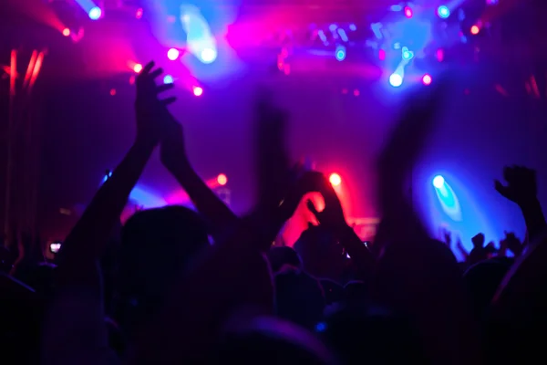 Eğleniyor bir konserinde Kalabalığı eğlendirmekten.