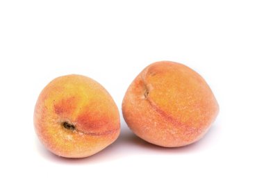 Şeftali meyve izole.