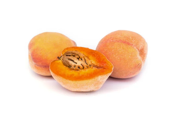 Peach Fruit  isolated. — Stock Photo, Image