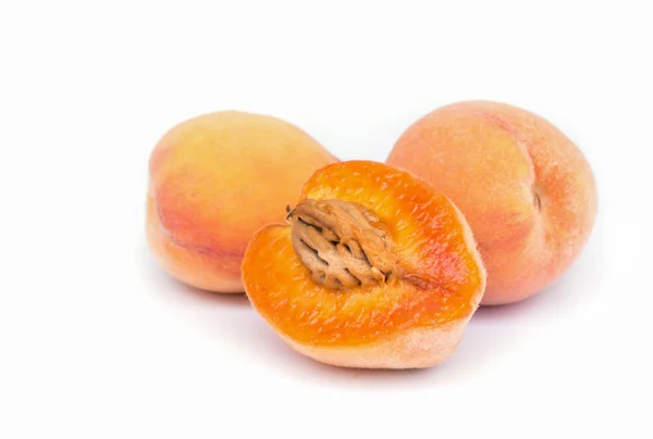Peach Fruit  isolated. — Stock Photo, Image