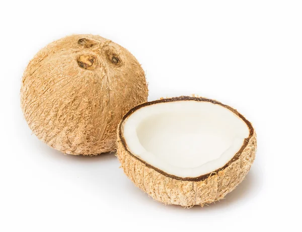 La mitad de coco . —  Fotos de Stock