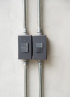 Modern ışık anahtarı.