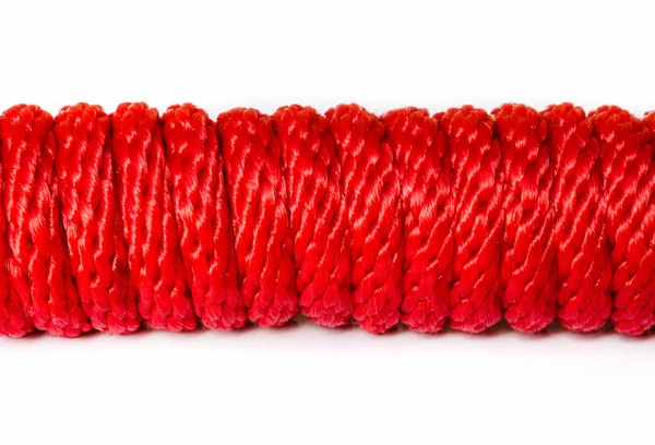 赤いロープ . — ストック写真