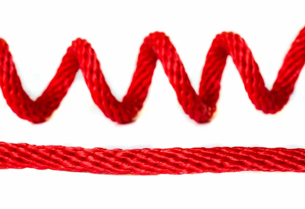 Red Rope . — Stock Photo, Image