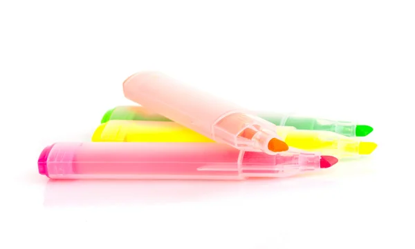 Colorful markers pens. — Stock Photo, Image