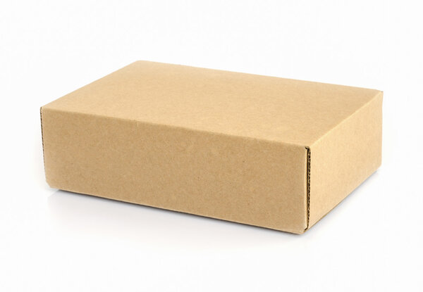 cardboard box .