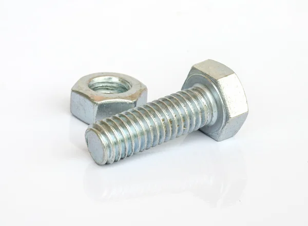 Bolt and nut. — Stock Photo, Image