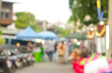 Soyut bulanık insanlar.