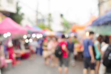 Soyut bulanık insanlar.