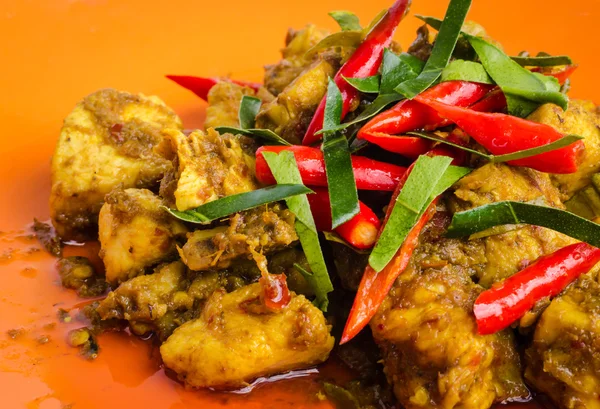 Pollo al curry  . — Foto de Stock