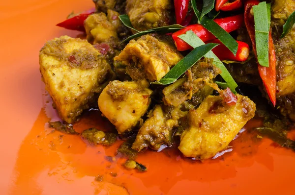 Pollo al curry  . — Foto de Stock