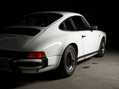 Aachen, Almanya, 16 Ağustos 2013: Studioshot tarihi bir Porsche 911