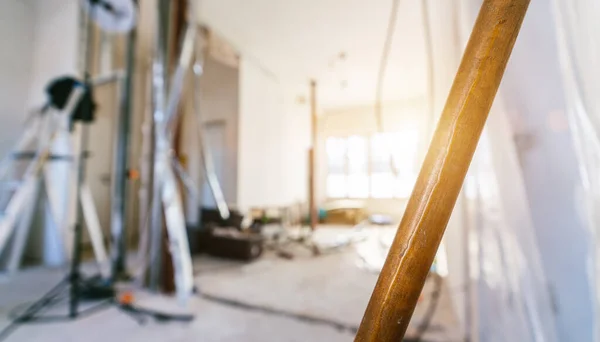 Reconstruir Antiguo Apartamento Bienes Raíces Preparado Listo Para Renovar — Foto de Stock