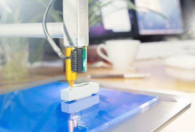 Plastik makine yazdırma parçası