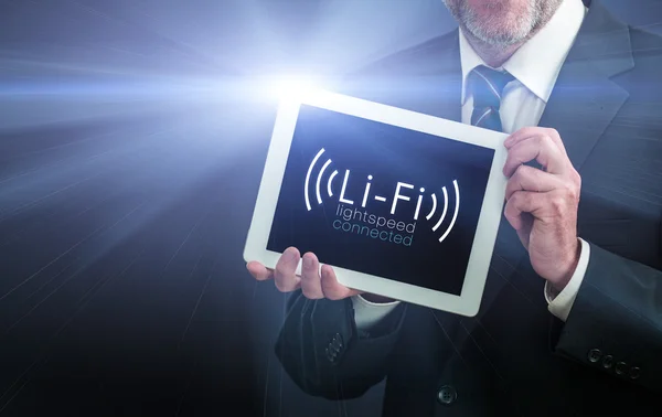 Li-fi drahtlose High-Speed-Verbindung — Stockfoto