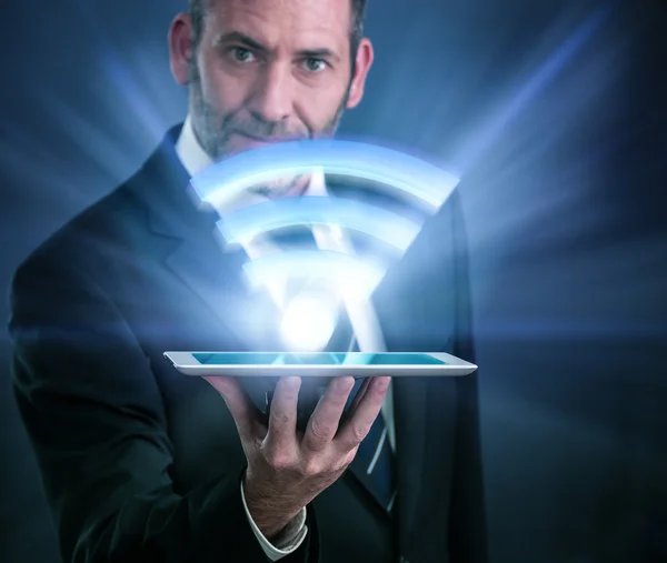 Li-Fi High Speed Wireless connection — Stock Photo, Image