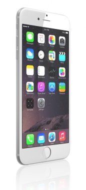 Gümüş elma iphone 6 artı