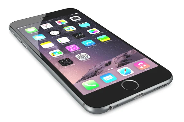 Apple Space Gray iPhone 6 Plus — Stock Photo, Image