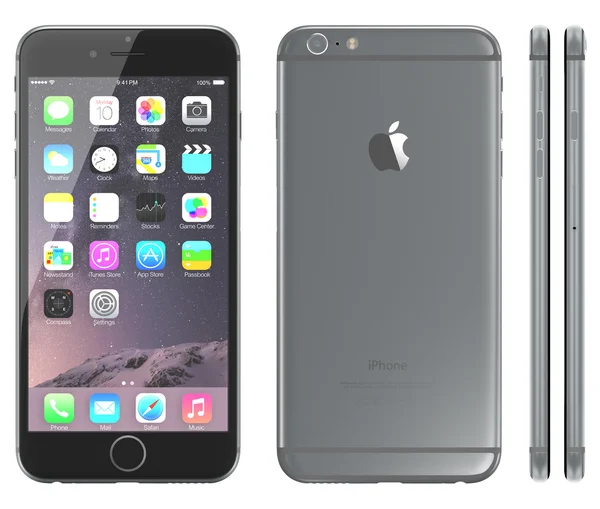 Space Gray iPhone 6 — Stock Photo, Image