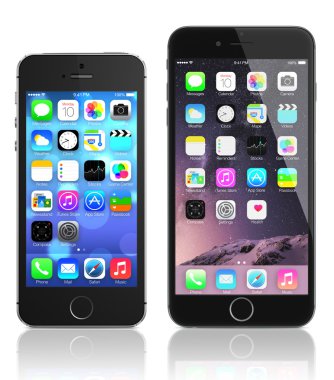 Elma alan gri iphone 6 ve iphone 5'ler
