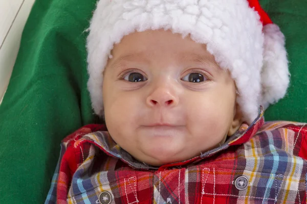 Natal bebê menino retrato — Fotografia de Stock