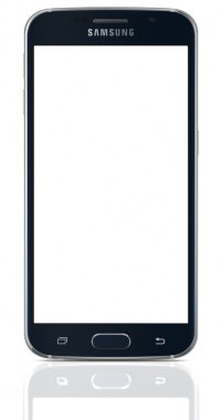 Black Sapphire Samsung Galaxy S6 boş ekran ile