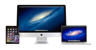Apple imac 27 inç masaüstü Macbook Pro, AIR 2 ipad ve iphone 6 