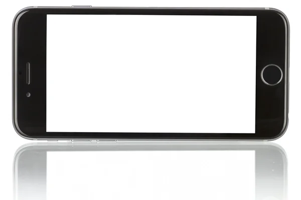 Elma alan gri iphone 6 boş ekran ile