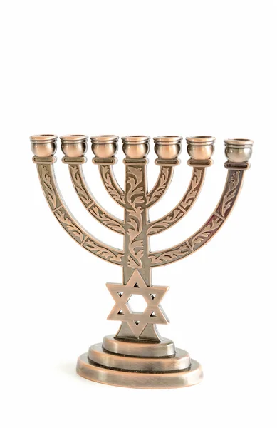 Hanukkah menora — Zdjęcie stockowe