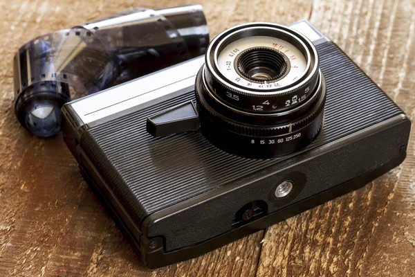 Vintage gamla foto filmkamera — Stockfoto