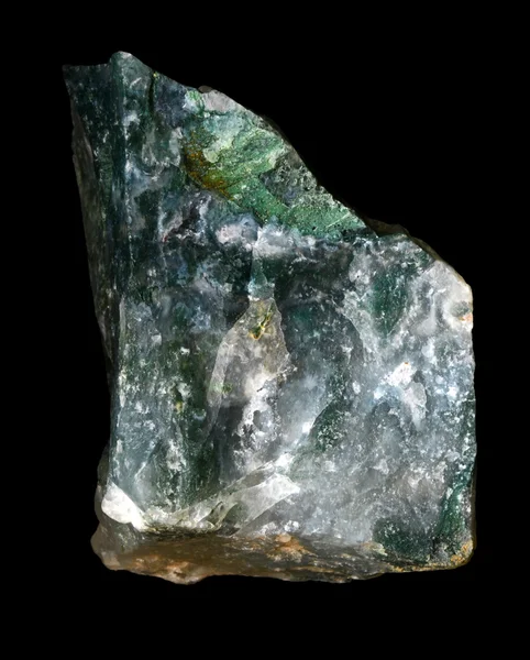 Raw moss agate — Stock Photo, Image