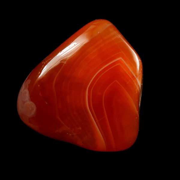 Calcedônia vermelha (carnelian ) — Fotografia de Stock