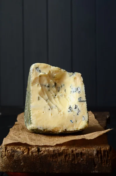 A Slice of Danish Blue cheese — Stock Photo, Image