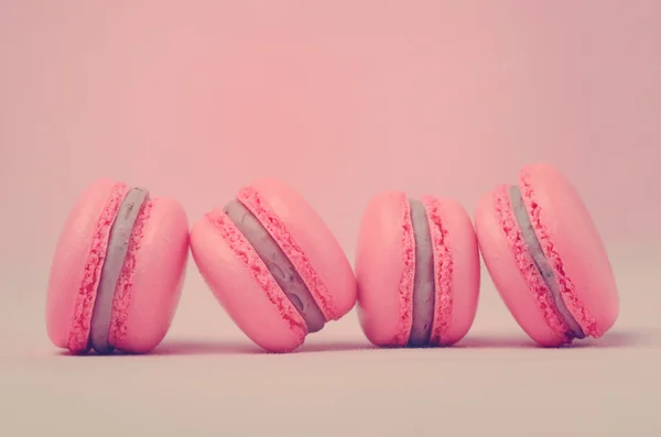 Macarons français traditionnels — Photo