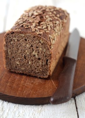 Taze ev yapımı ekmek. 