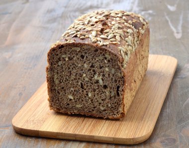 Taze ev yapımı ekmek. 