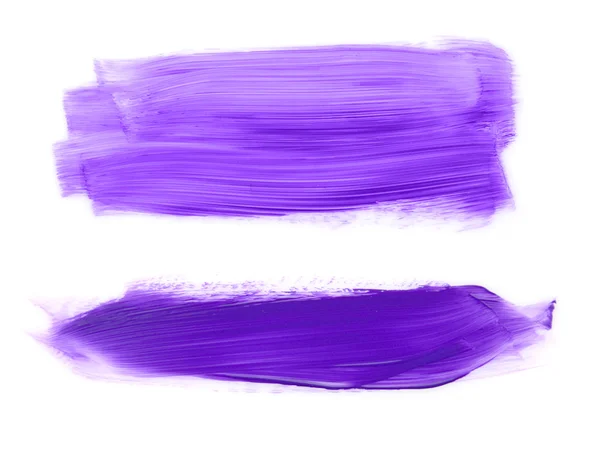 Violette Farbstriche — Stockfoto