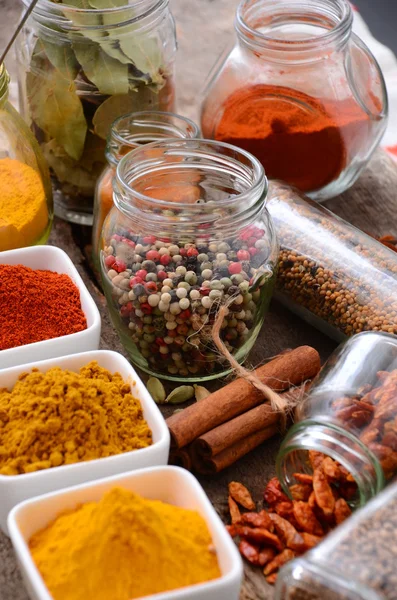 Herbs and spices selection — Stock Photo, Image