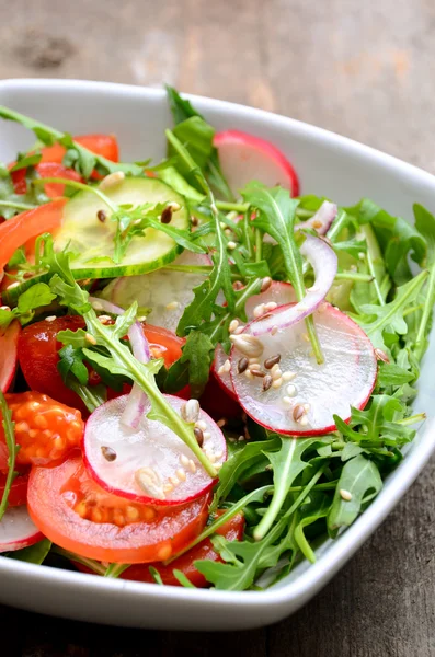 Verse groenten salade — Stockfoto