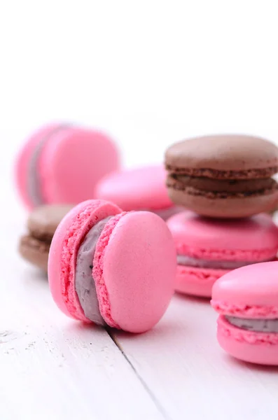 Geleneksel Fransız macarons — Stok fotoğraf