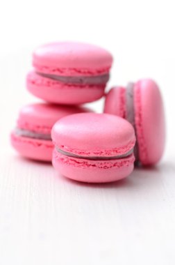 geleneksel Fransız macarons 
