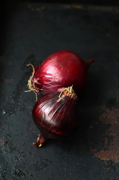 Cebollas rojas frescas —  Fotos de Stock