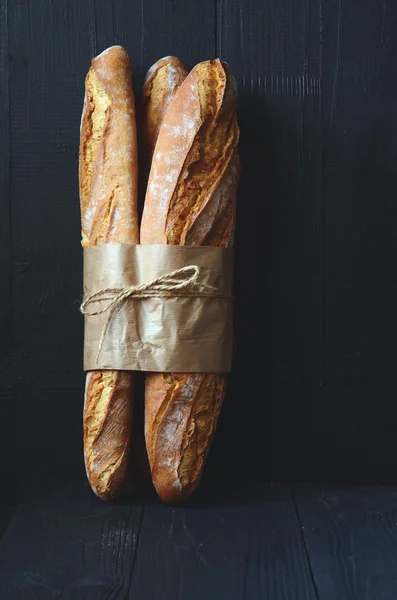 Baguette crujiente fresca — Foto de Stock