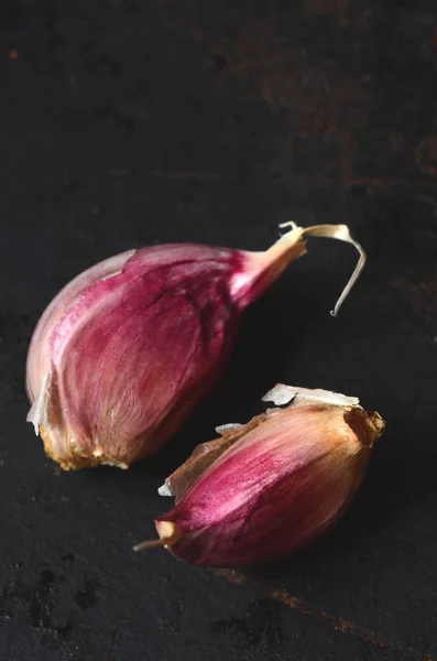 Ajo rosa crudo —  Fotos de Stock