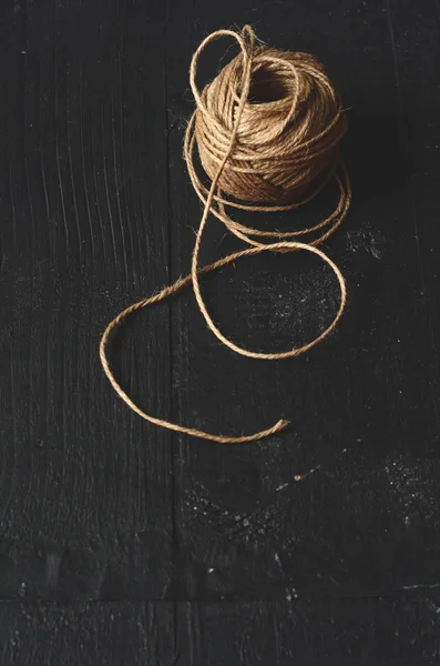 Skein dari jute twine — Stok Foto